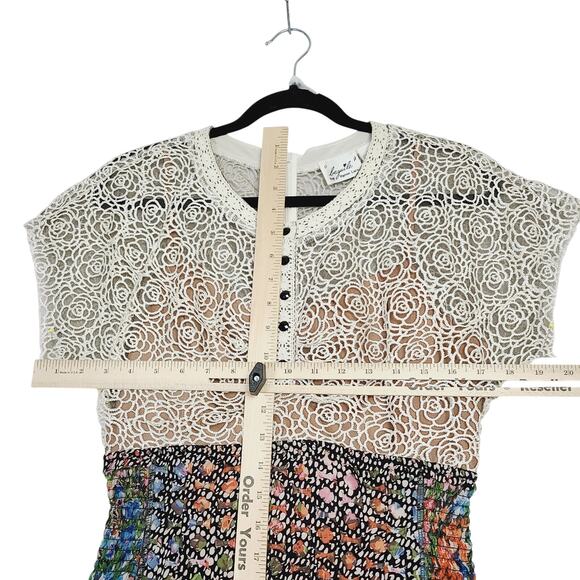 Byron Lars Beguile Lace Study Sheath Dress - Size 4 PRE-OWNED EUC - Picture 9 of 10